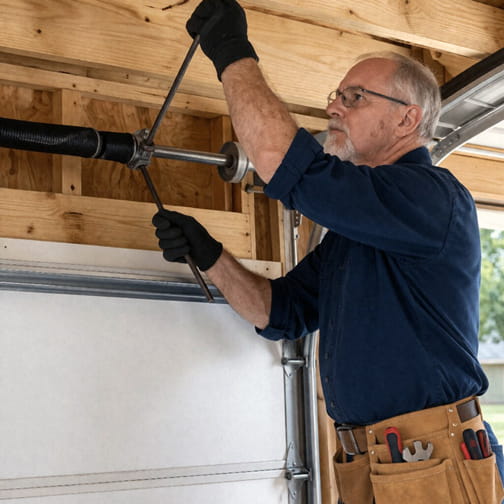 Garage door spring replacement Danville service